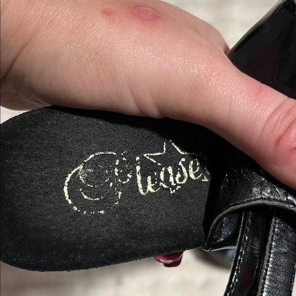 Pleaser Glossy Black Platform Stilettos - Picture 7 of 7